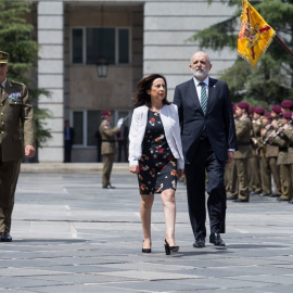 Imagen reciente de la ministra de Defensa, Margarita Robles. EP