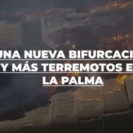 Una nueva bifurcación y más terremotos en La Palma