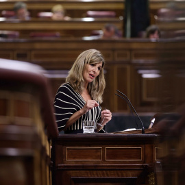 La vicepresidenta segunda y ministra de Trabajo, Yolanda Díaz. Eduardo Parra / Europa Press.