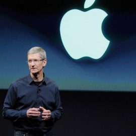 El director ejecutivo de Apple, Tim Cook, en una imagen de archivo. REUTERS