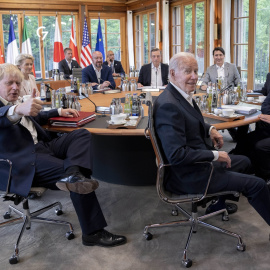 Reunión de los líderes del G7. Paul Chiasson/Canadian Press via ZUMA Press/dpa.