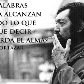 El escritor Julio Cortázar, autor de 'Rayuela'