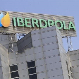 Detalle de la sede de Iberdrola en Madrid. E.P.