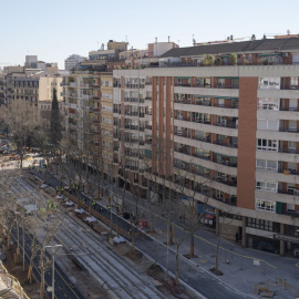 Obres de connexió del tramvia a l’àmbit de Glòries