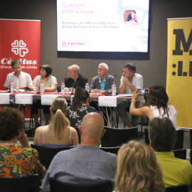 Les instal·lacions del Museu de Lleida han acollit la presentació de la memòria 2022 de Càritas Catalunya