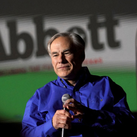 El gobernador de Texas, Greg Abbott, a 29 de enero de 2022.