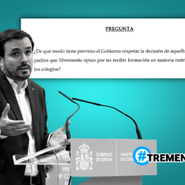 Alberto Garzón publica una pregunta que le ha planteado un grupo parlamentario. - Twitter/Europa Press/Tremending