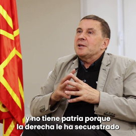 Arnaldo Otegi: "La izquierda en el Estado español no tiene patria, la derecha se la ha secuestrado"