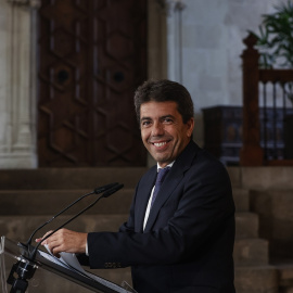 El 'president' de la Generalitat valenciana, Carlos Mazón, anuncia la composición del Consell de la XI Legislatura, en el Palau de la Generalitat, a 19 de julio de 2023 en València