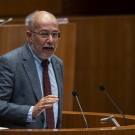 Francisco Igea interviene en las Cortes de Castilla y León, en una imagen de archivo.- Claudia Alba / Europa Press