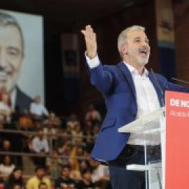 Fiesta socialista para cerrar la campaña en Barcelona con Illa, Sánchez y Zapatero: "Ni Colau ni Trias, ahora toca PSC"