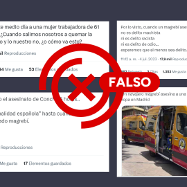 Mensajes de redes que difunden la falsa idea de que el detenido por el asesinato de Tirso de Molina es magrebí o magrebí nacionalizado español