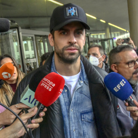 Gerard Piqué saliendo de los juzgados en Barcelona, a 1 de diciembre de 2022.- EP