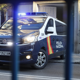 Foto de archivo de un  furgón de la Policía Nacional