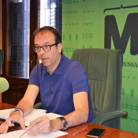 Marc Solsona, alcalde de Mollerussa, que abrirá este martes las comparecencias ante la Fiscalía por el referéndum. EUROPA PRESS