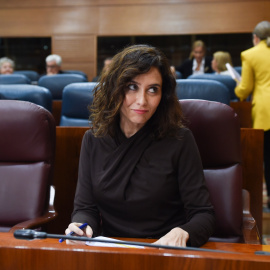 13/07/2023 Isabel Díaz Ayuso en la Asamblea de Madrid.