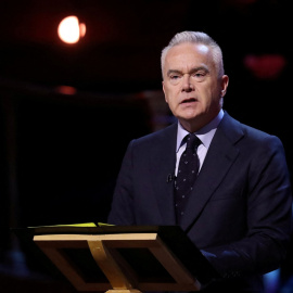 El presentador de la BBC Huw Edwards.