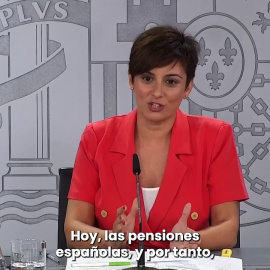 VÍDEO | Moncloa rebate a Feijóo: "La sostenibilidad de las pensiones está garantizada"