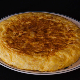 Una tortilla de patata, en una imagen de archivo