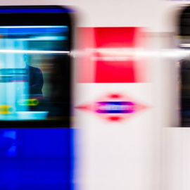 Vagón del Metro de Madrid.