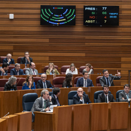 Pleno de la Junta de Castilla y León, a 23 de diciembre de 2022.