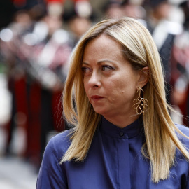 La primera ministra italiana, Giorgia Meloni, a 27 de julio de 2023.