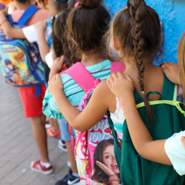 Imagen de unos niños en un campamento, a 20 de julio de 2022.