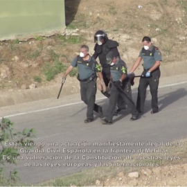 Actuación ilegal de la Guardia Civil en la Frontera de Melilla / PRODEIN