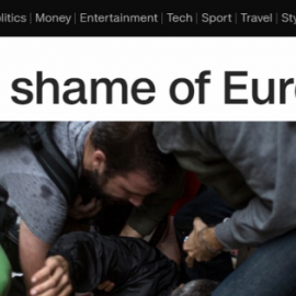 The shame of Europe./CNN