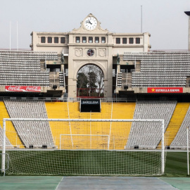 08/2023 - Imagen interior del Estadi Olímpic Lluís Companys, en Barcelona.