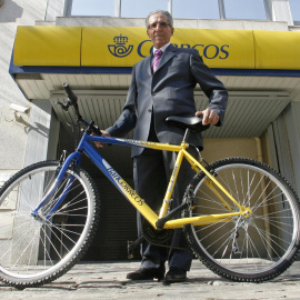 El primer ciclista español en ganar el Tour de Francia, Federico Martín Bahamontes, a 6 de febrero de 2008.