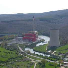 Central térmica de Velilla, en Velilla del Río Carrión (Palencia)