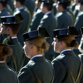 Mujeres en la Guardia Civil