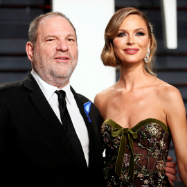 Harvey Weinstein y su mujer Georgina Chapman./REUTERS