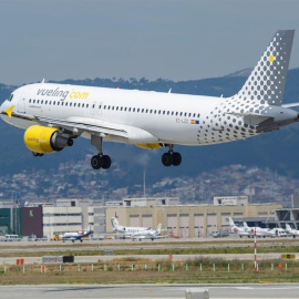 Un avión de Vueling en una foto de archivo. EFE / JOSEP LAGO