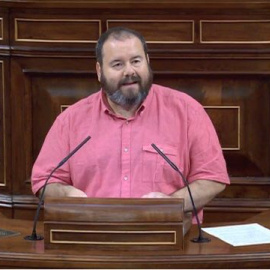 El diputado de En Comú Podem Joan Mena./ EN COMÚ PODEM