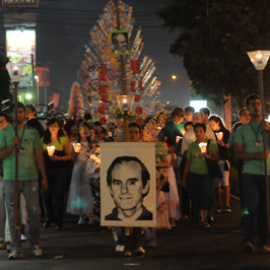 Acto de homenaje a Ellacuría en El Salvador.