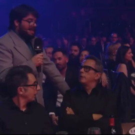 Secuencia del momento en los Premios Feroz