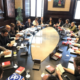 Reunió de la Junta de Portaveus del Parlament, aquest dilluns