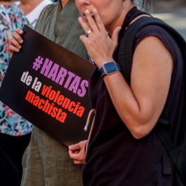 Imagen de archivo de una protesta contra la violencia machista, a 20 de julio de 2023, en Madrid.