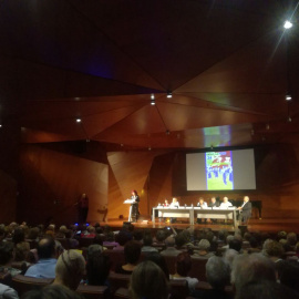 Homenaje al papel de las mujeres en la II República en el Palacio de Cibeles en Madrid / PÚBLICO