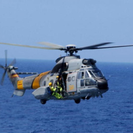 Un helicóptero del SAR en una imagen de archivo. (Ejército del Aire)