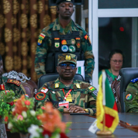 Reunión extraordinaria de la CEDEAO en Accra, Ghana, a 18 de agosto de 2023.