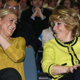 Cristina Cifuentes y Esperanza Aguirre en una imagen de archivo. - EFE