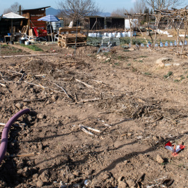 Las Hortes de Santa Eugènia, a 2 de febrero de 2024, en Girona.