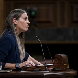 07/03/2024 La portavoz de Junts en el Congreso, Miriam Nogueras, durante una sesión plenaria en el Congreso de los Diputados, a 27 de febrero de 2024.