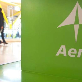 Logo de Aena.