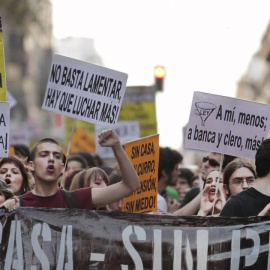 Manifestación contra la precariedad juvenil - Imagen de archivo / EUROPA PRESS