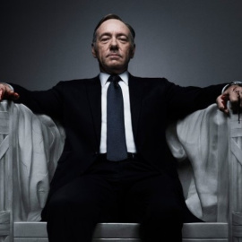 El actor Kevin Spacey en la serie 'House of Cards'.