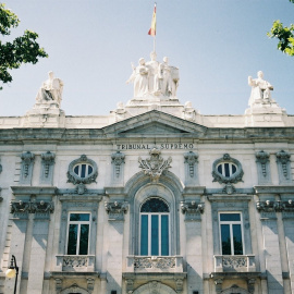 Fachada del Tribunal Supremo, en Madrid. E.P.